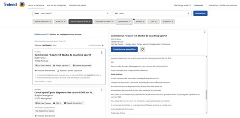 offre d'emploi indeed.